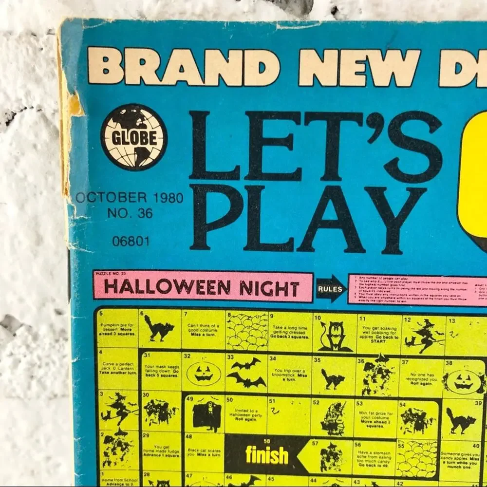 Vintage 80’s Let’s Play Games Booklet
